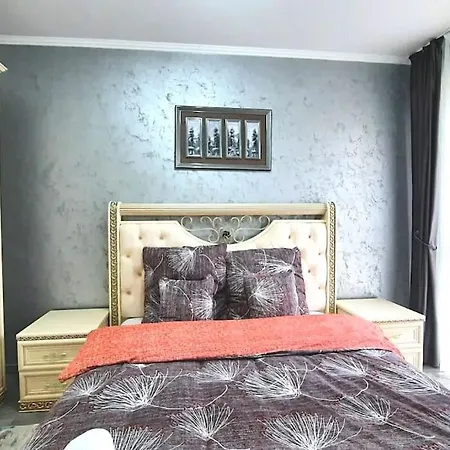 Apartment Zaraz Grey Modern With King Bed *