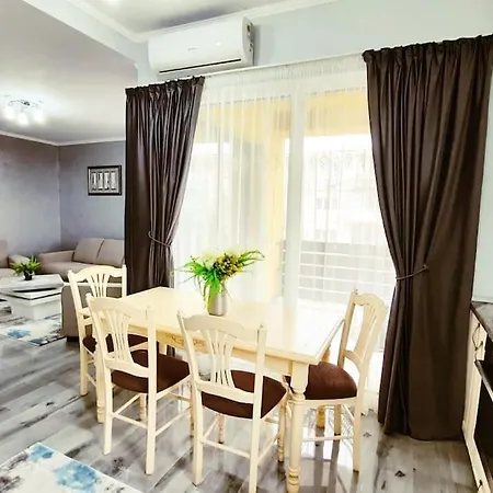 Zaraz Grey Modern With King Bed Apartment